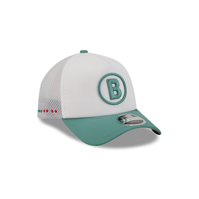 Boston Red Sox MLB City Connect Batting Practice 9FORTY Trucker Snapback