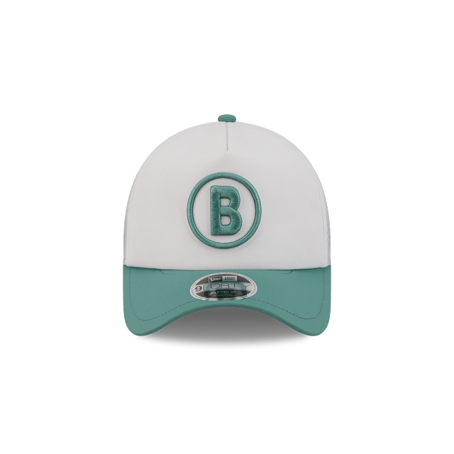 Boston Red Sox MLB City Connect Batting Practice 9FORTY Trucker Snapback