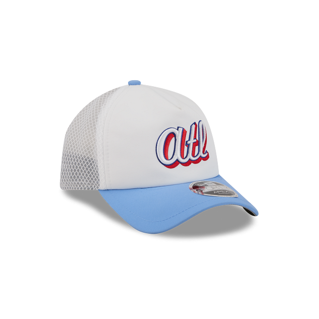 Atlanta Braves MLB City Connect Batting Practice 9FORTY trucker Snapback