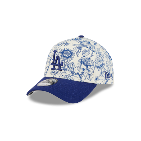 Los Angeles Dodgers MLB Spring Floral 9FORTY A-Frame Snapback