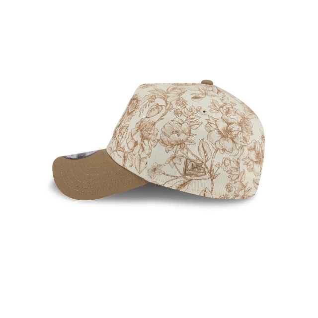 Chicago White Sox MLB Spring Floral 9FORTY A-Frame Snapback Café