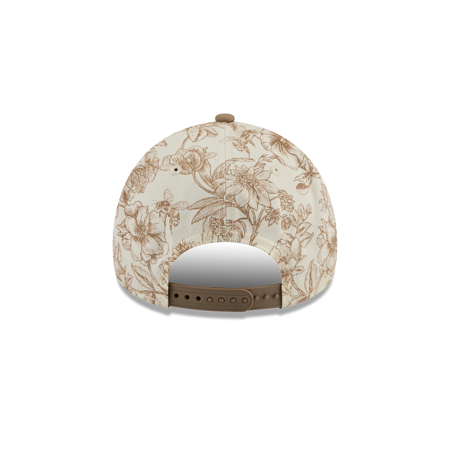 Chicago White Sox MLB Spring Floral 9FORTY A-Frame Snapback Café