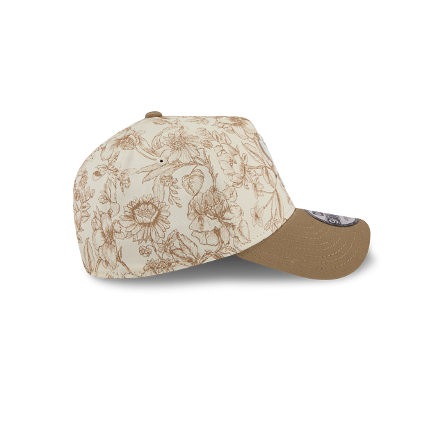 Chicago White Sox MLB Spring Floral 9FORTY A-Frame Snapback Café