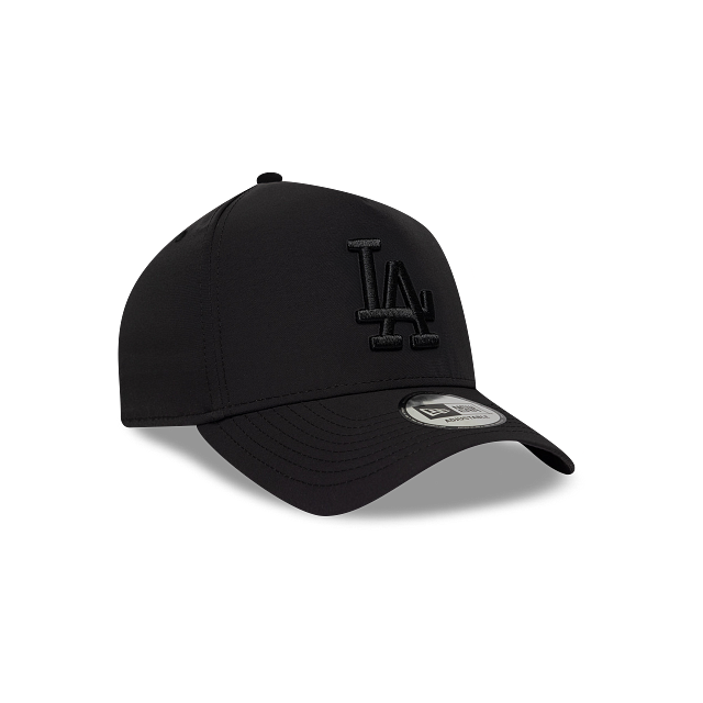 Los Angeles Dodgers MLB Black on Black Nylon 9FORTY A-Frame Snapback