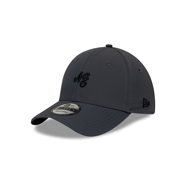 New Era Mini Logo Recycled 9FORTY Strapback Gris