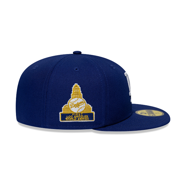 Los Angeles Dodgers MLB World Series Side Patch 59FIFTY Cerrada Azul