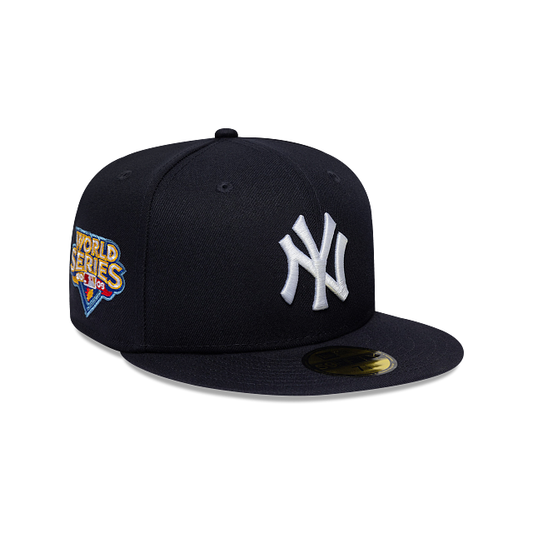 New York Yankees MLB World Series Side Patch 59FIFTY Cerrada Azul