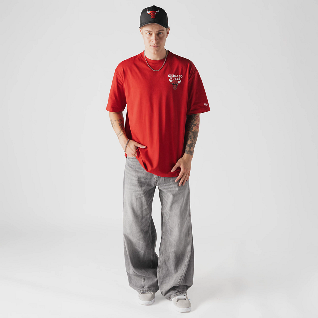Playera Manga Corta Chicago Bulls NBA World