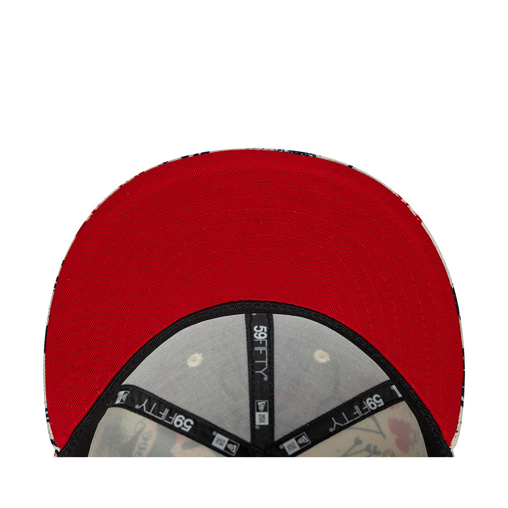 New Era All Over Print Valentine's Day 59FIFTY Cerrada