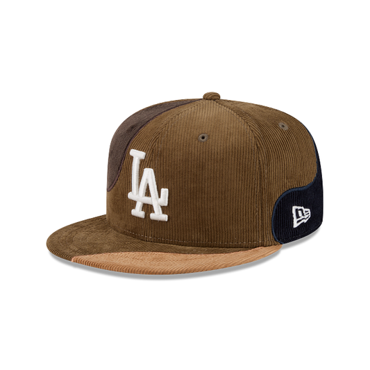 Los Angeles Dodgers MLB Corduroy Patchwork 59FIFTY Cerrada