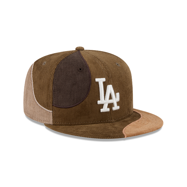 Los Angeles Dodgers MLB Corduroy Patchwork 59FIFTY Cerrada