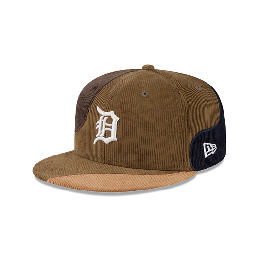 Detroit Tigers MLB Corduroy Patchwork 59FIFTY Cerrada