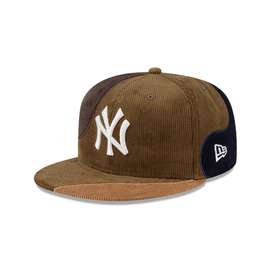 New York Yankees MLB Corduroy Patchwork 59FIFTY Cerrada