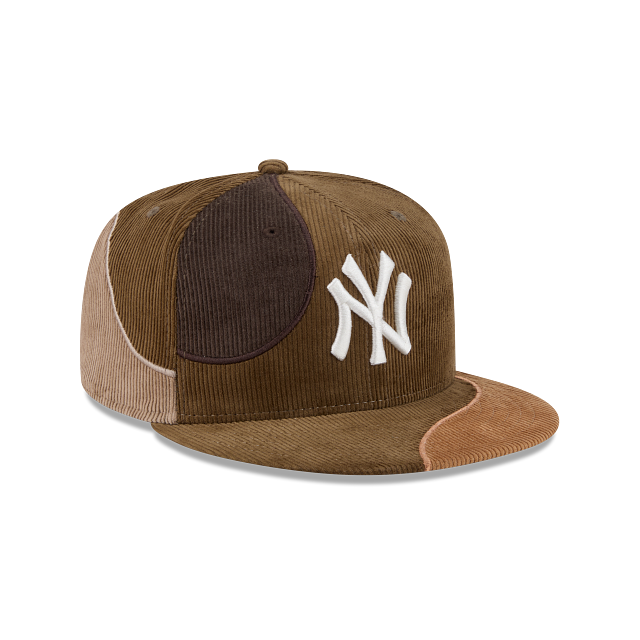New York Yankees MLB Corduroy Patchwork 59FIFTY Cerrada
