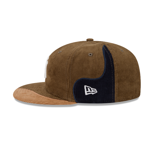 New York Yankees MLB Corduroy Patchwork 59FIFTY Cerrada