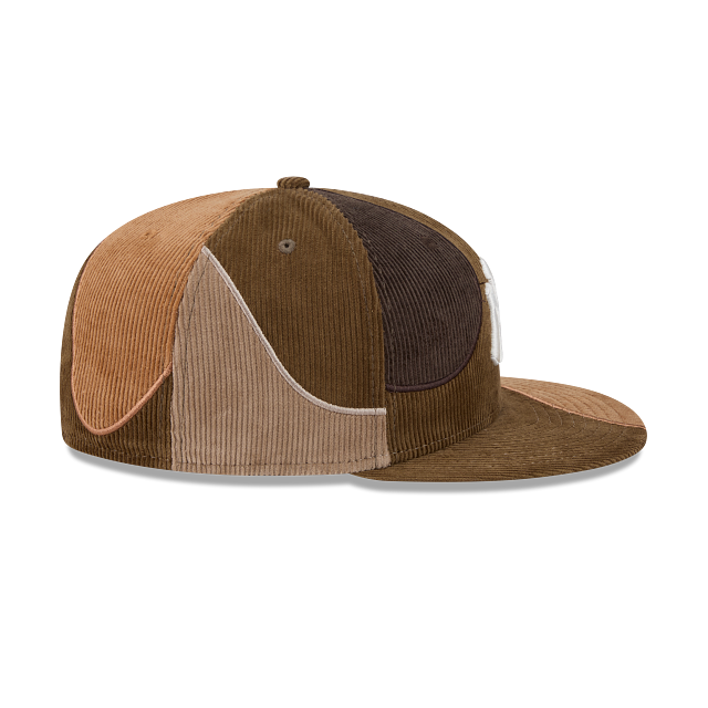 New York Yankees MLB Corduroy Patchwork 59FIFTY Cerrada