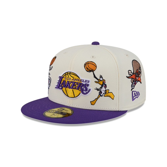 Los Angeles Lakers Space Jam X NBA All Over 59FIFTY Cerrada