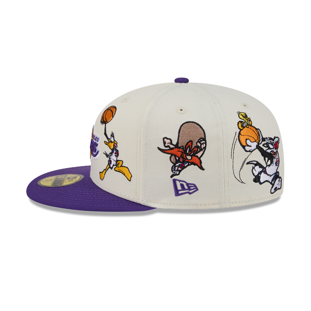 Los Angeles Lakers Space Jam X NBA All Over 59FIFTY Cerrada