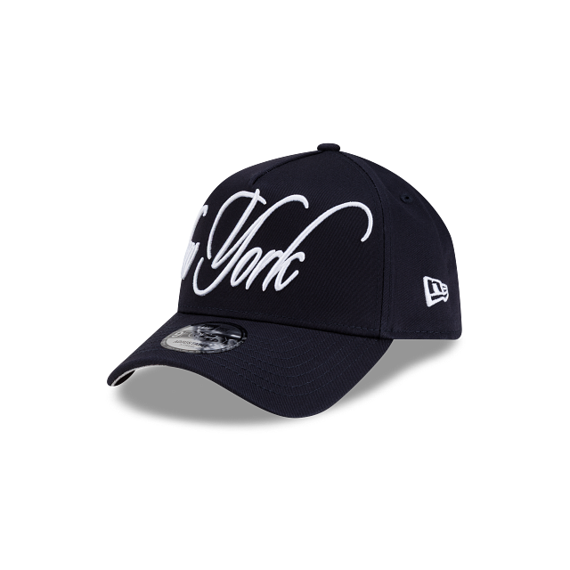 New York Yankees MLB City Script 9FORTY A-Frame Snapback