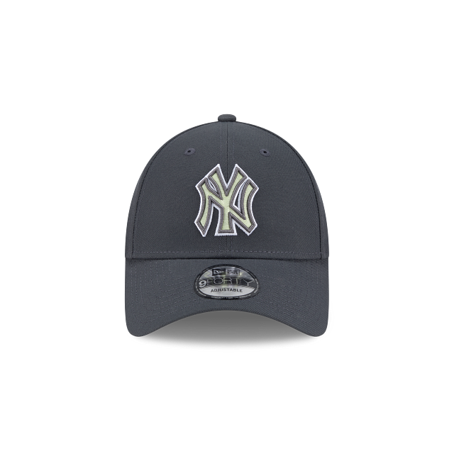 New York Yankees MLB Lemon Graphite 9FORTY Snapback