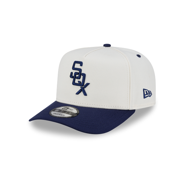Chicago White Sox MLB 2Tone Team Script  9FIFTY A-Frame Snapback