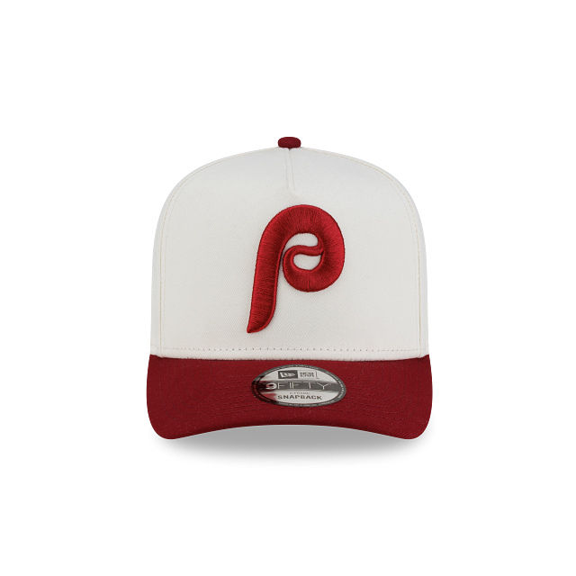 Philadelphia Phillies MLB 2Tone Team Script 9FIFTY A-Frame Snapaback