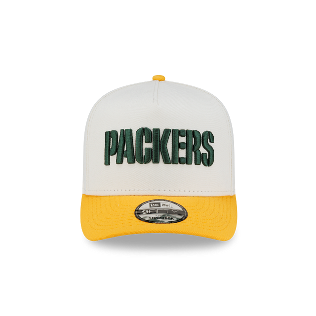 Green Bay Packers NFL 2Tone Team Script 9FIFTY A-Frame Snapback