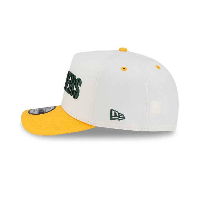 Green Bay Packers NFL 2Tone Team Script 9FIFTY A-Frame Snapback