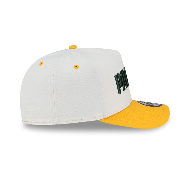 Green Bay Packers NFL 2Tone Team Script 9FIFTY A-Frame Snapback