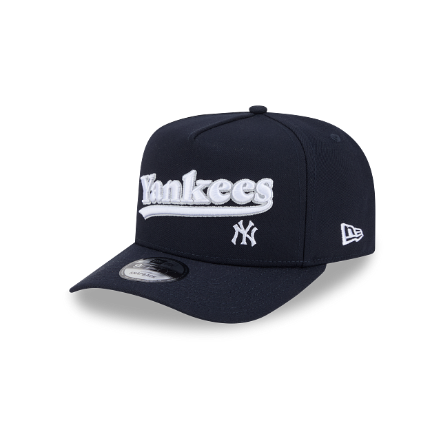 New York Yankees MLB Pennant Script 9FIFTY A-Frame Snapback