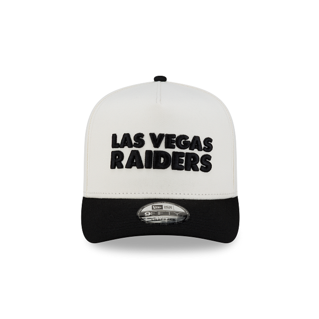 Las Vegas Raiders NFL 2Tone Team Script 9FIFTY A-Frame Snapback