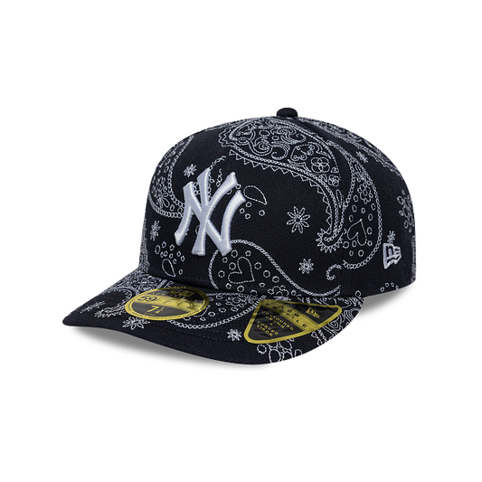 New York Yankees MLB Paisley 59FIFTY Low Profile Cerrada