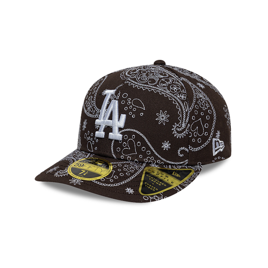 Los Angeles Dodgers MLB Paisley 59FIFTY Low Profile Cerrada