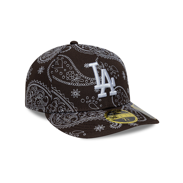 Los Angeles Dodgers MLB Paisley 59FIFTY Low Profile Cerrada