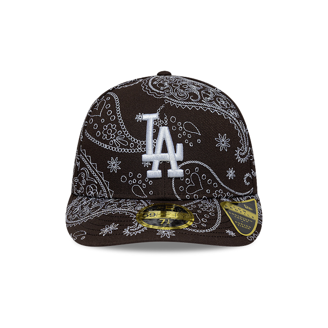 Los Angeles Dodgers MLB Paisley 59FIFTY Low Profile Cerrada