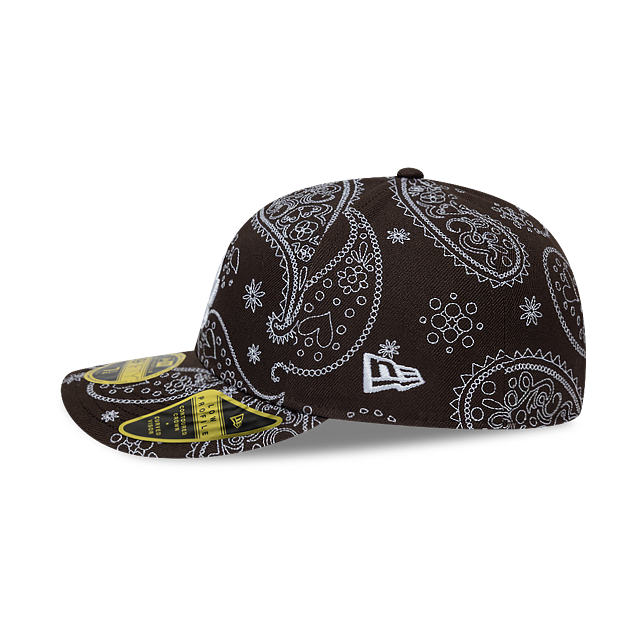 Los Angeles Dodgers MLB Paisley 59FIFTY Low Profile Cerrada