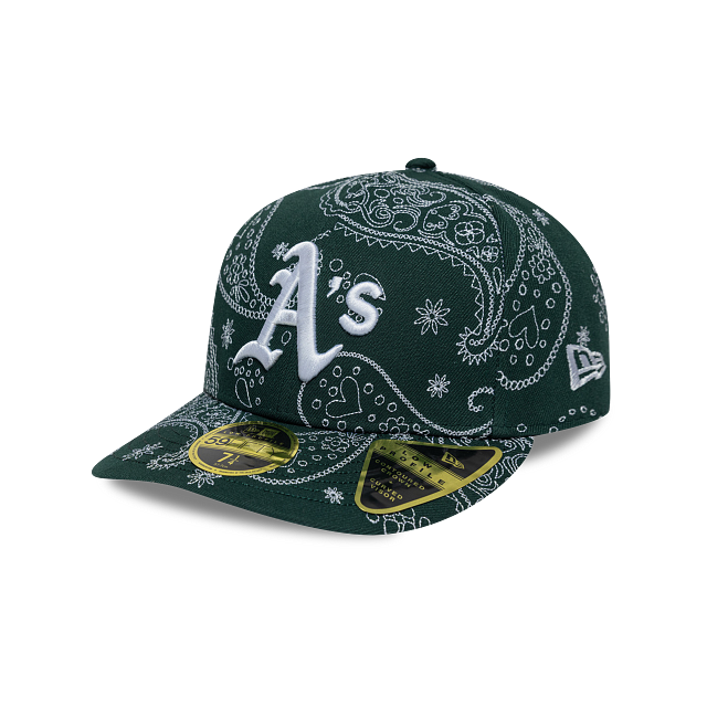 Athletics MLB Paisley 59FIFTY Low Profile Cerrada