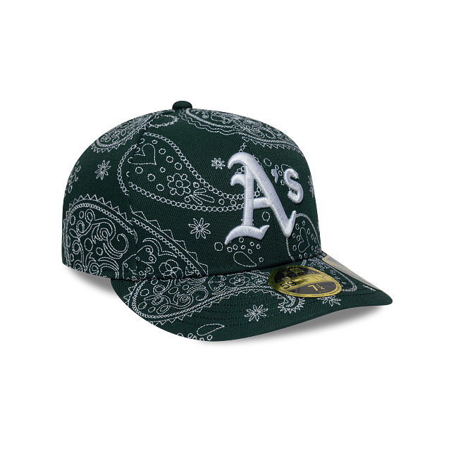 Athletics MLB Paisley 59FIFTY Low Profile Cerrada