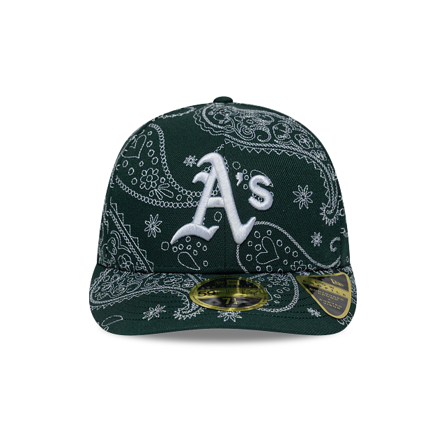 Athletics MLB Paisley 59FIFTY Low Profile Cerrada