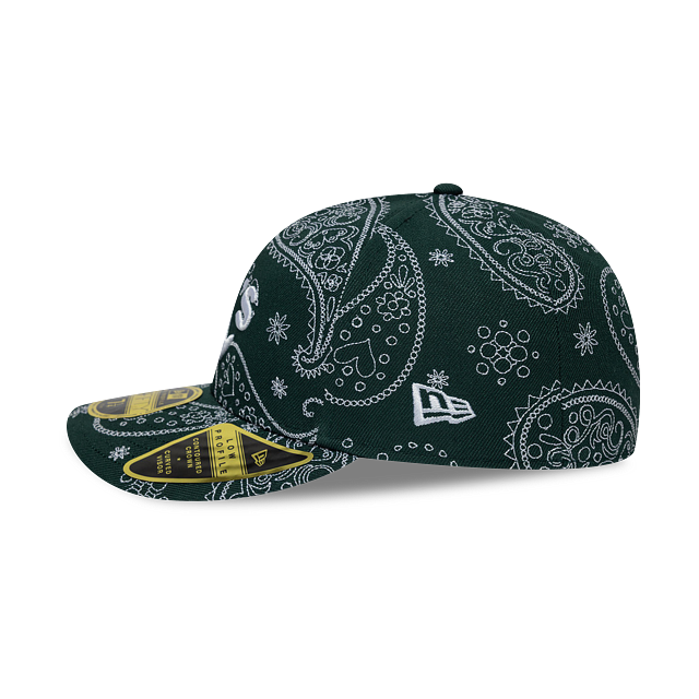 Athletics MLB Paisley 59FIFTY Low Profile Cerrada