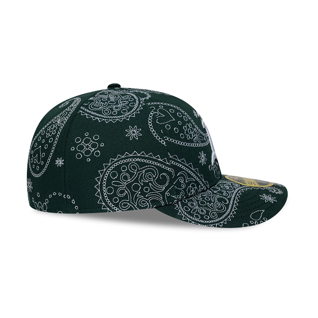 Athletics MLB Paisley 59FIFTY Low Profile Cerrada