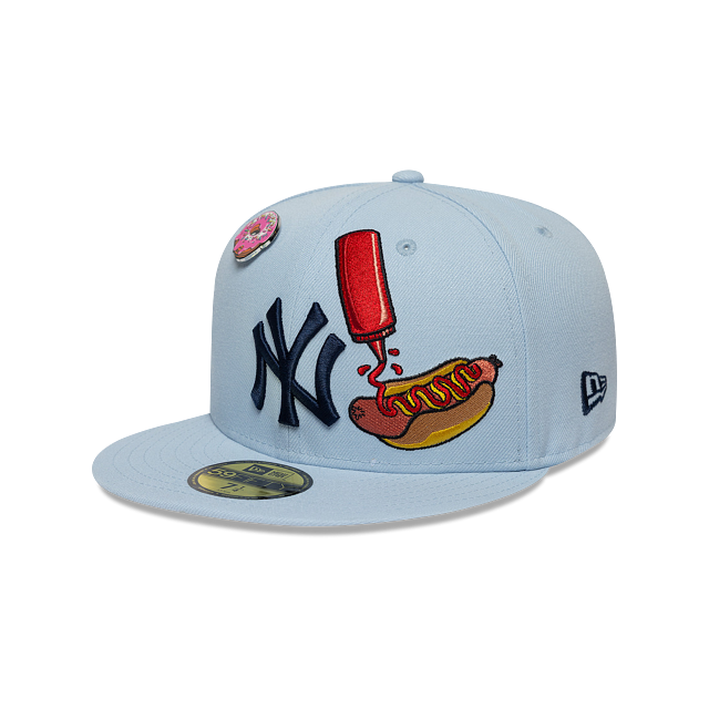 New York Yankees MLB Food Graphic 59FIFTY Cerrada