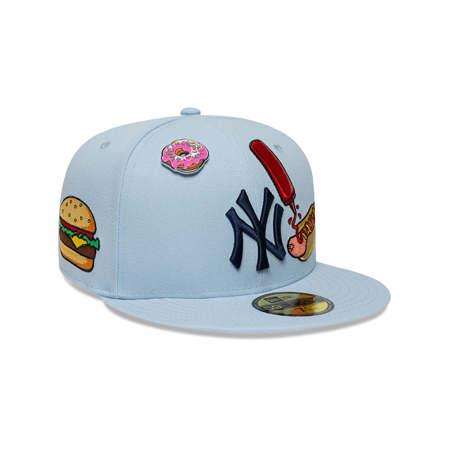 New York Yankees MLB Food Graphic 59FIFTY Cerrada