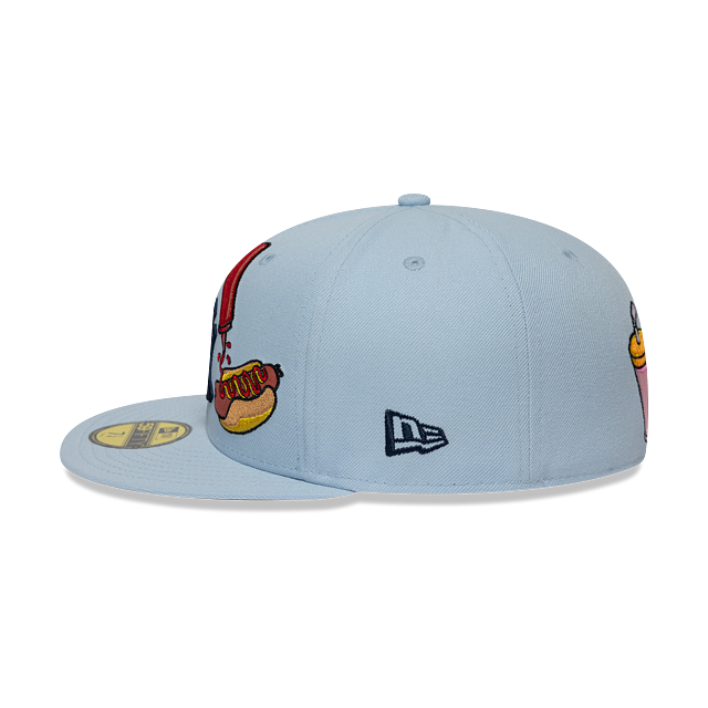 New York Yankees MLB Food Graphic 59FIFTY Cerrada