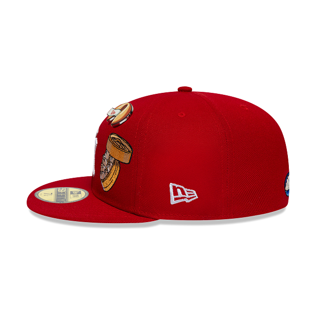 New York Yankees MLB Food Graphic 59FIFTY Cerrada Roja
