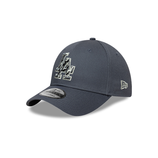 Los Angeles Dodgers MLB Outline Camo 9FORTY Strapback