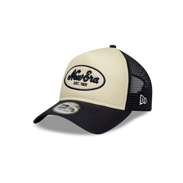 New Era Oval Patch 9FORTY A-Frame Trucker Snapback