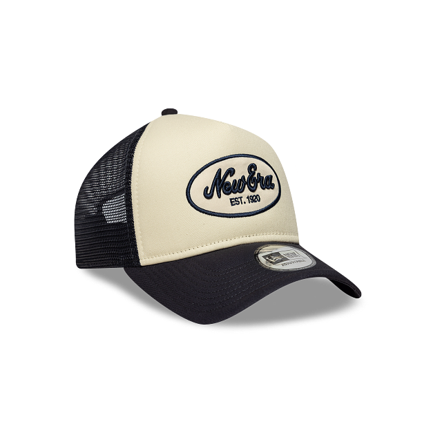 New Era Oval Patch 9FORTY A-Frame Trucker Snapback