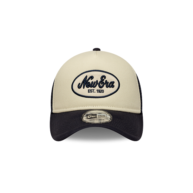 New Era Oval Patch 9FORTY A-Frame Trucker Snapback