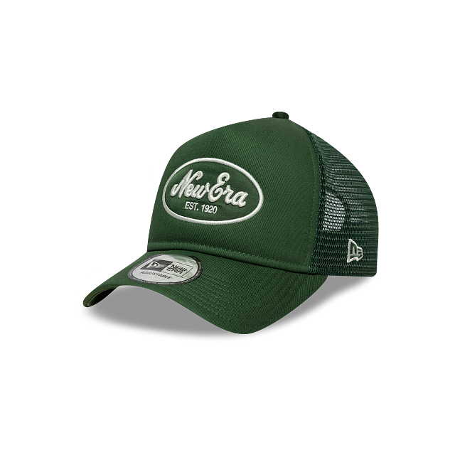 New Era Oval Patch 9FORTY A-Frame Trucker Snapback